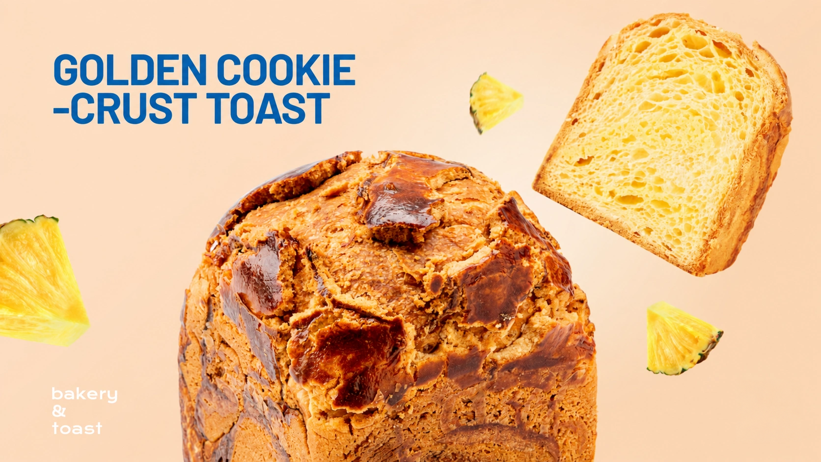 Golden Cookie-Crust Toast with a craggy golden crust